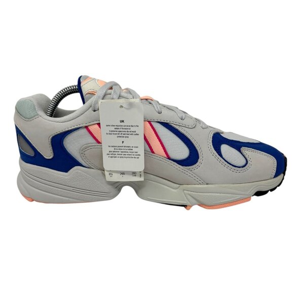 adidas Yung-1 Clear Orange Royal BD7654 Mens Size 8.5 Grey Blue Pink main image 5